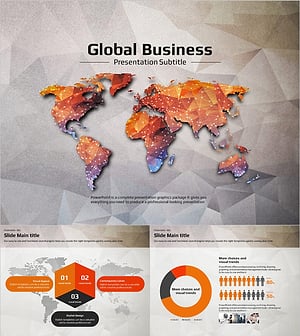 Global Business PPT Template – Visually Appealing Design