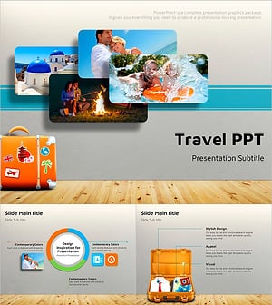 Travel Presentation Template – Vibrant and Engaging Design