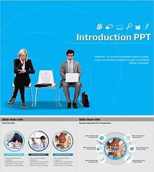 Company Introduction Presentation Template – Professional and Sleek Design