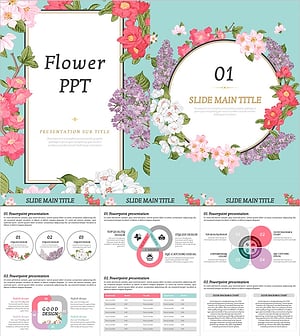 Flower PowerPoint – Vibrant and Fresh Design