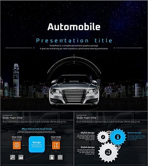 Automobile Powerpoint Presentation – Eye-catching Car Design