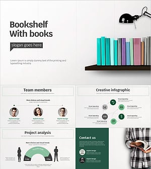 책읽는 습관 와이드 템플릿 – 창의적이고 교육적인 디자인