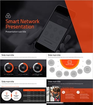 스마트 네트워크 프레젠테이션 – 세련된 디자인과 기능성