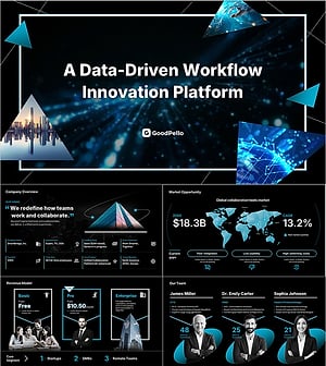 비즈니스 플랫폼 템플릿 – 데이터 기반 혁신을 위한 디자인