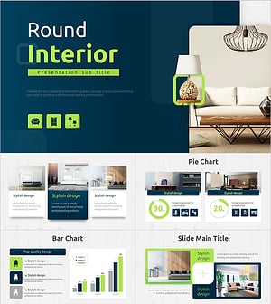 인테리어 프레젠테이션 템플릿 – 세련된 디자인으로 공간을 표현