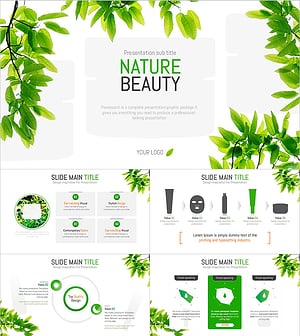Nature Beauty PPT Wide – Refreshing Design Capturing Nature for Your Presentations
