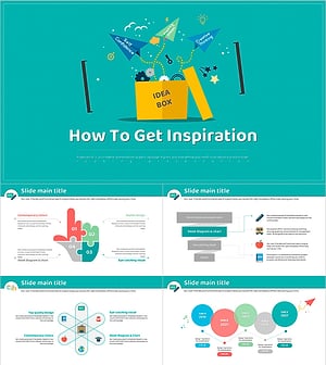 창의력 와이드 템플릿 – 교육 및 창의적인 프레젠테이션에 적합
