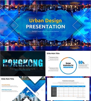 도시 설계 워이드 프레젠테이션 – 세련된 디자인과 기능성