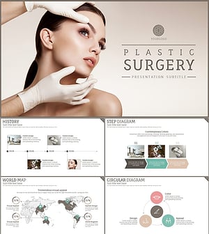 미용성형 프레젠테이션 템플릿 – 전문적인 시각적 표현