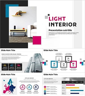 인테리어 와이드 프리젠테이션 – 세련된 디자인