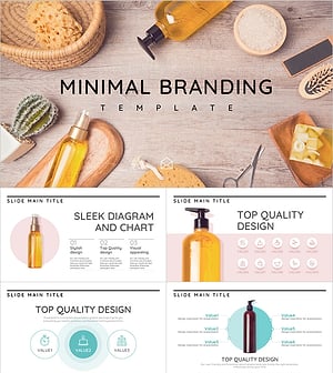 미니멀 브랜딩 템플릿 – 세련되고 현대적인 디자인