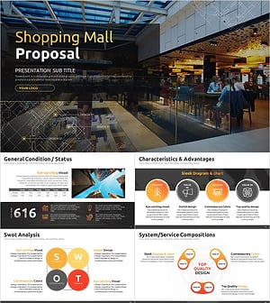 입점 제안서 PPT 템플릿 – 현대적이고 매력적인 디자인