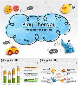 놀이 교육 애니메이션 프레젠테이션 템플릿 – 시각적인 몰입감을 위한 동적 디자인