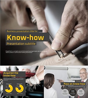 노하우 중심 ZEN 프레젠테이션 템플릿 – 실용성을 전하는 감성 디자인