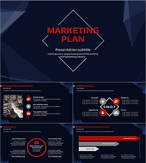 Pattern PowerPoint Strategy Template – Stylish Design and Practical Layout