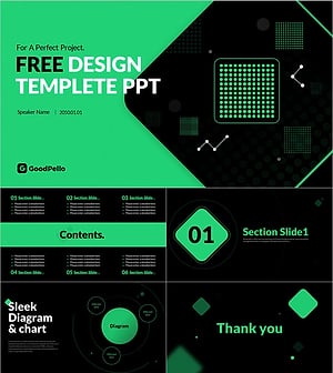 심플하고 실용적인 무료 PPT 템플릿