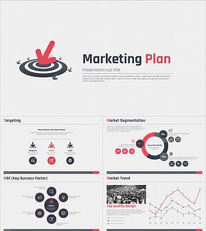 마케팅 기획서 PPT 템플릿 – 목표를 향한 효과적인 전략