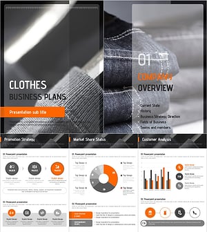 Fashion Business Plan Template – Modern Design for Success