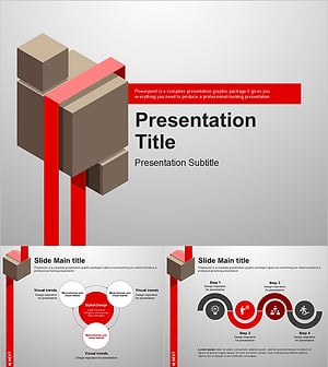 리본 테마 무빙 템플릿 – 부드러운 흐름을 위한 디자인