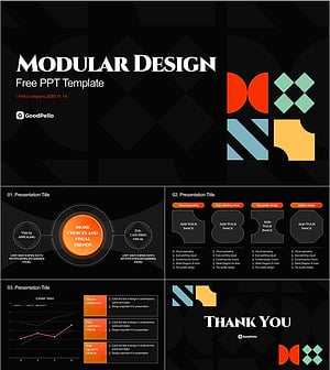 세련된 무료 PPT 템플릿
