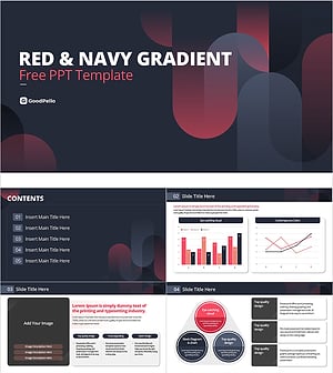 세련된 무료 PPT 템플릿