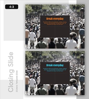 Daily Template Ending Cover – A New Beginning