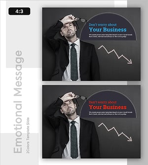 좌절하는 비즈니스맨 – 걱정과 위기의 순간