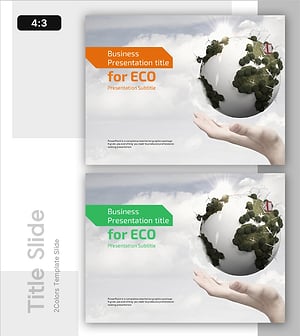 Eco Template Cover – A Design for the Environment