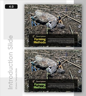 Agricultural Management Template Intro – The Beginning of Innovative Agriculture