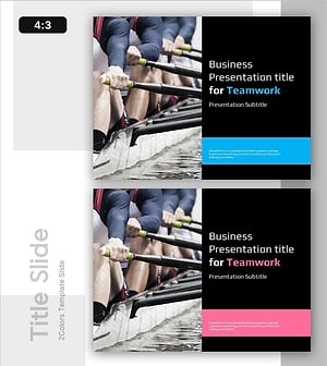 팀워크 템플릿 표지