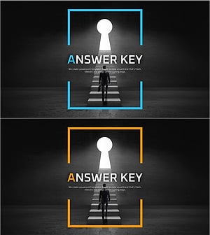 해결책 제시 템플릿 엔딩 표지 – 희망과 영감