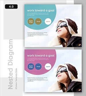 Visual-Centric Modern Presentation Template - Work Toward a Goal