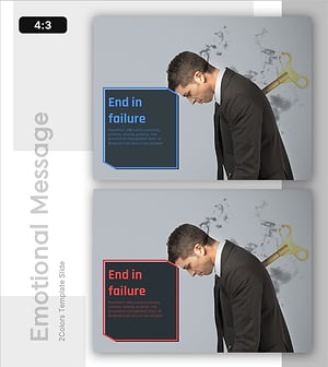 실패로 끝나다 – 걱정과 불안의 비주얼 슬라이드