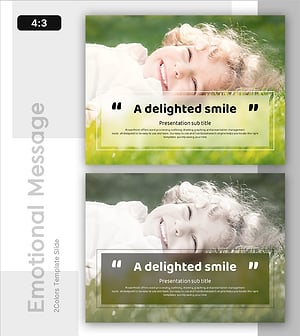 The Time When the Heart Smiles – Slide Emphasizing Communication and Empathy