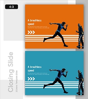 속도 템플릿 엔딩 표지 – 시선을 사로잡는 포스터