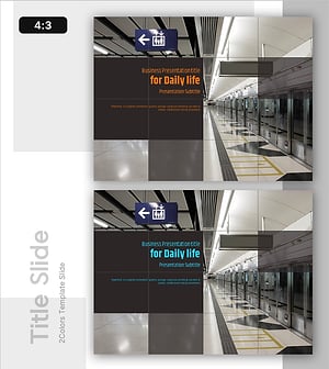 Daily Template Cover – Business Presentation for Daily Life