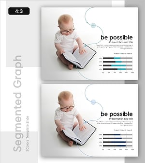 세분형 가로막대 그래프 – 시장 및 경쟁사 분석