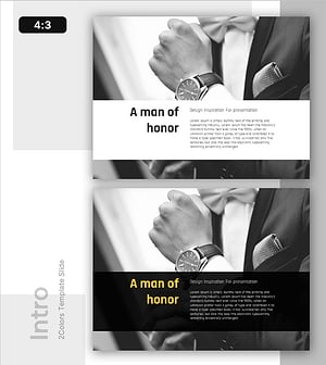 Honor Template Intro – Elegant Presentation Slide