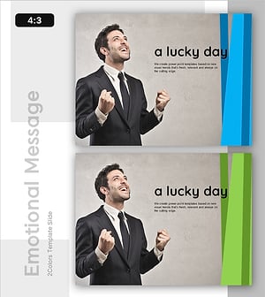 행운의 날 – 용기와 성공을 담은 프레젠테이션