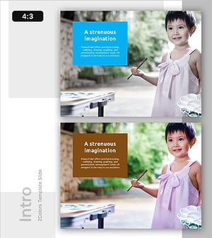 상상력 템플릿 인트로 - 창의적인 시작