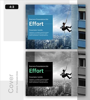 Effort Process Template Cover - A Challenge Towards Success