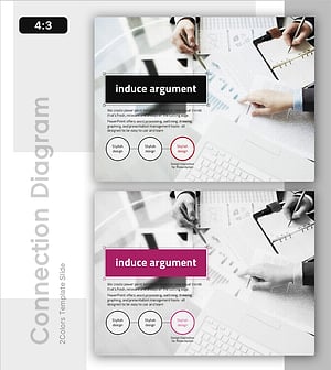 논쟁 유도 연결 다이어그램 – 제품/서비스 소개에 적합한 클러스터 디자인