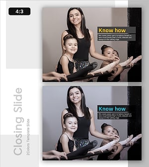 노하우 템플릿 엔딩표지