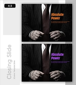 Absolute Power – Striking Presentation Template