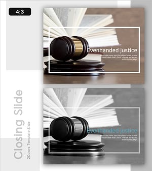 Social Justice Template Ending Cover