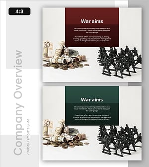전쟁의 목적 – 전투의 효율성을 극대화하는 인트로 슬라이드