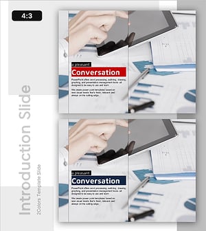 경제적 소비 템플릿 인트로