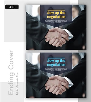 협상 템플릿 엔딩표지