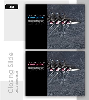 Teamwork Template Ending Cover
