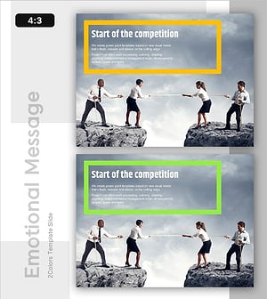 자사 경쟁력 비교 분석 – 효과적인 시장 분석을 위한 슬라이드